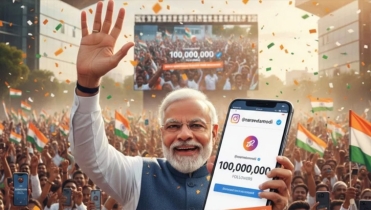 প্রথম বিশ্বনেতা হিসেবে ইনস্টাগ্রামে ১০০ মিলিয়ন ফলোয়ার নরেন্দ্র ম